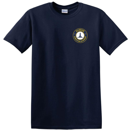 HCA Logo Navy Short Sleeve